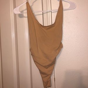 American apparel nude bodysuit.